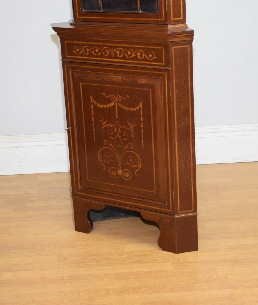 Corner Cabinet Edwardian Inlaid View XIV