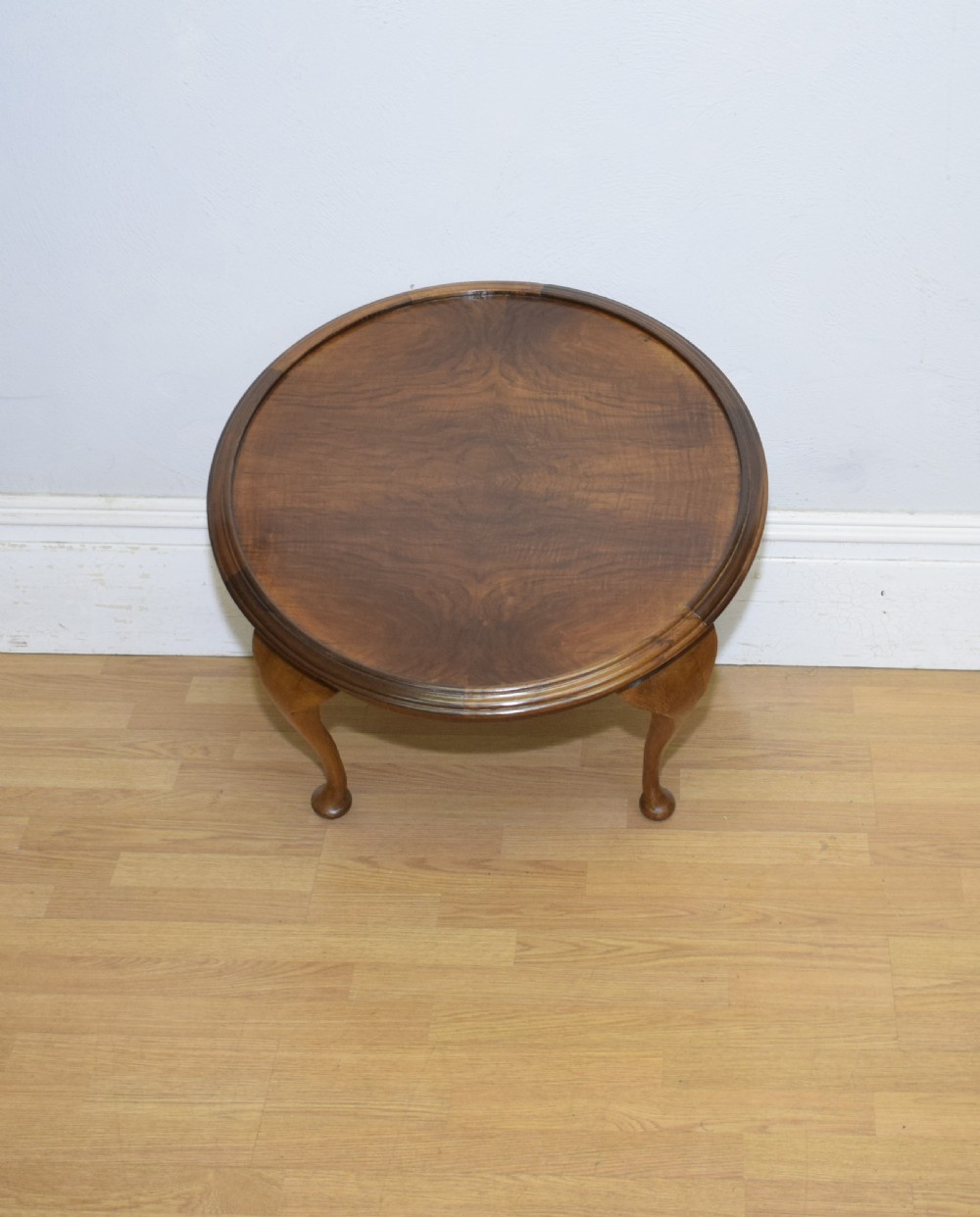 Early 20th Century Walnut Coffee Table View IX