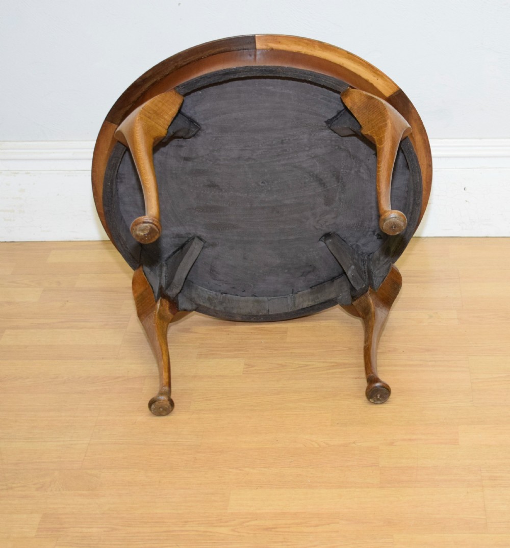 Early 20th Century Walnut Coffee Table View XII