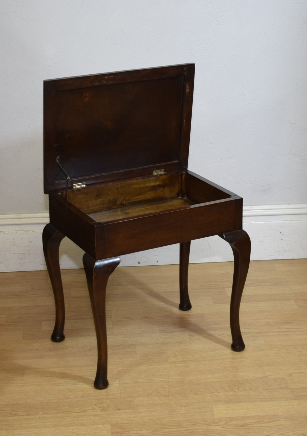 Antique Edwardian Piano Stool View VI