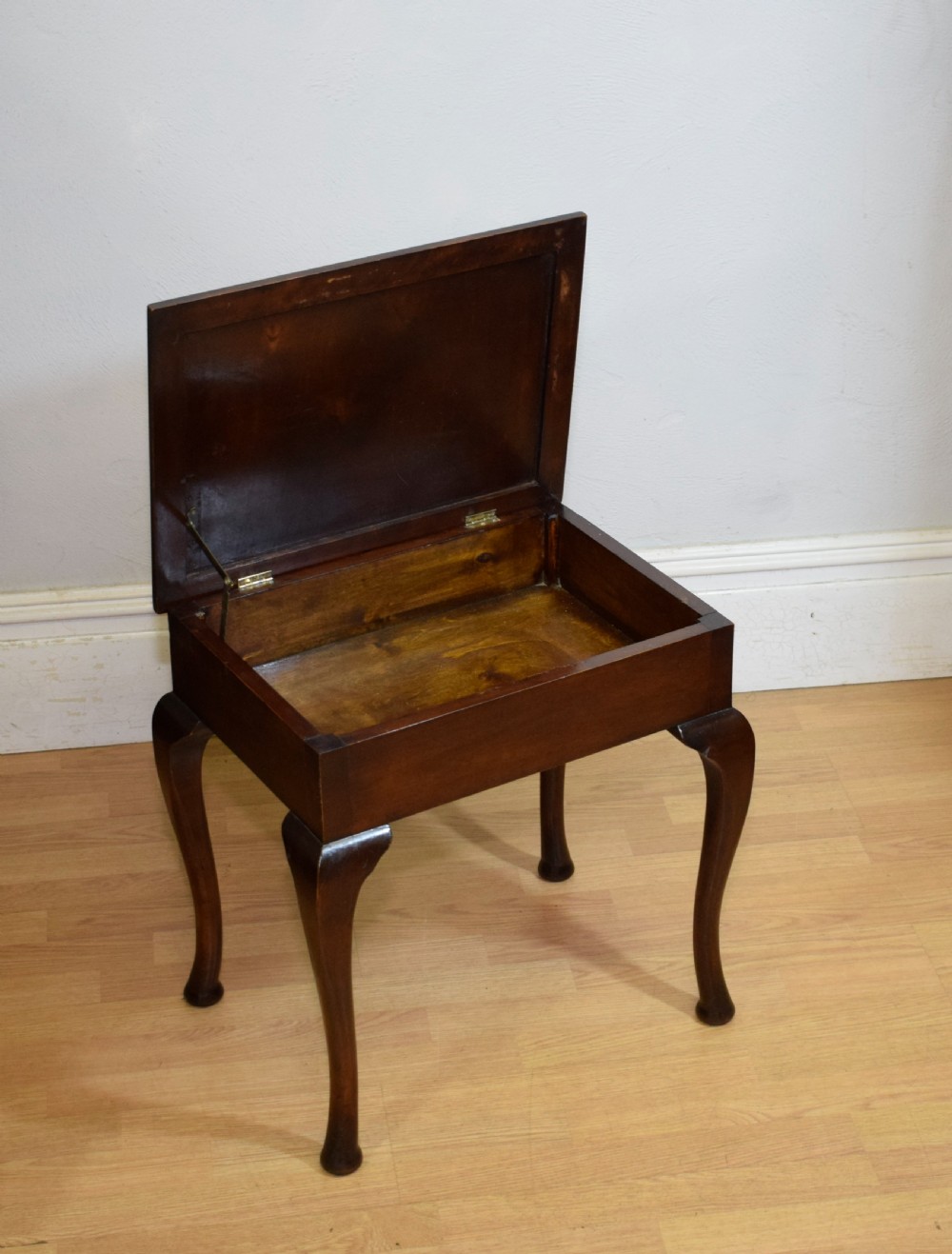 Antique Edwardian Piano Stool View VII