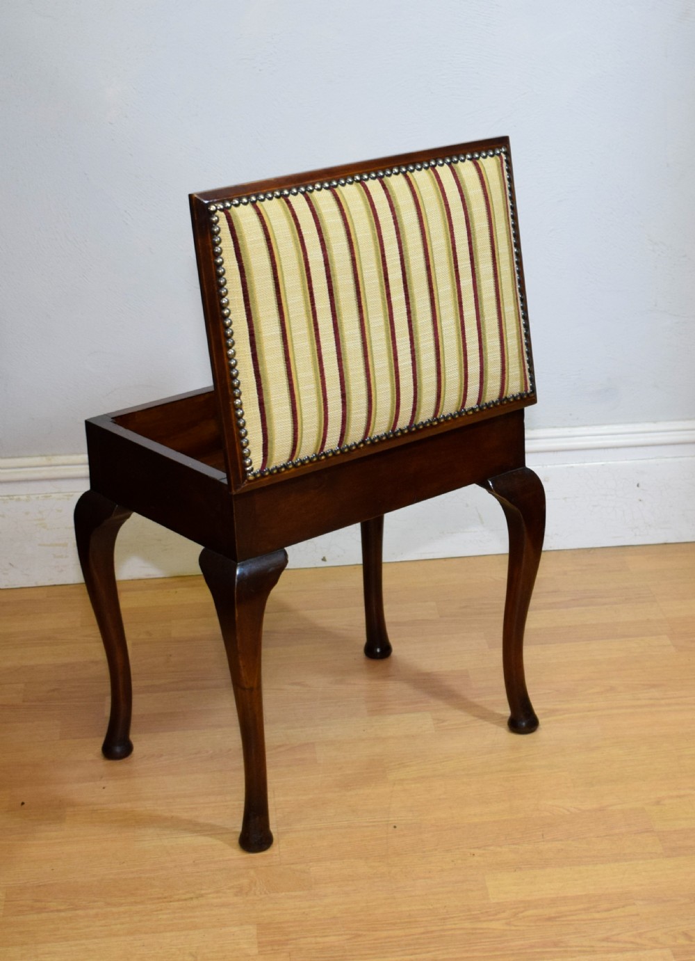 Antique Edwardian Piano Stool View XIV