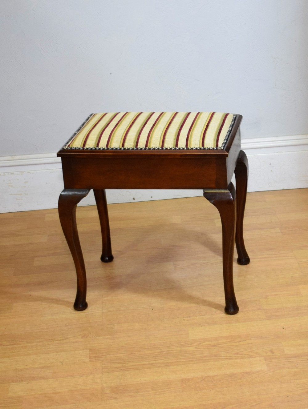Antique Edwardian Piano Stool View XV