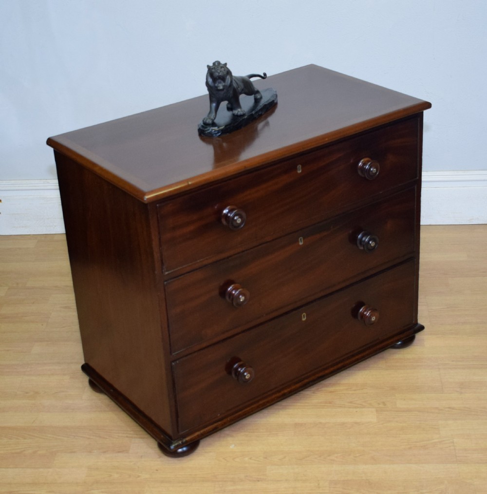 Victorian Mahogany Chest of Drawers View VIII