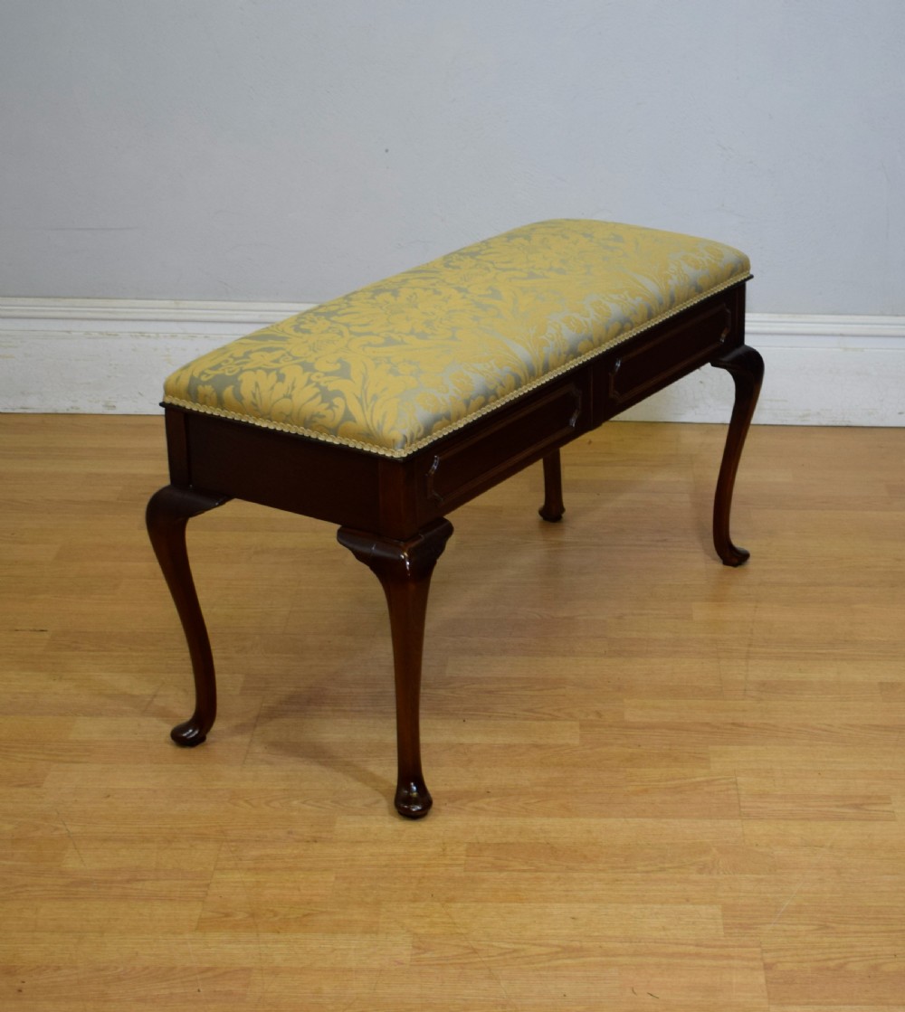 Edwardian Duet Piano Stool View XIV