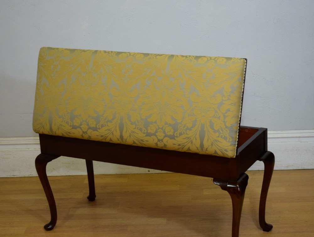 Edwardian Duet Piano Stool View XVIII
