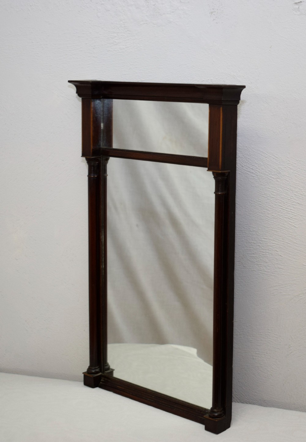Regency Mahogany Pier Mirror View VIII