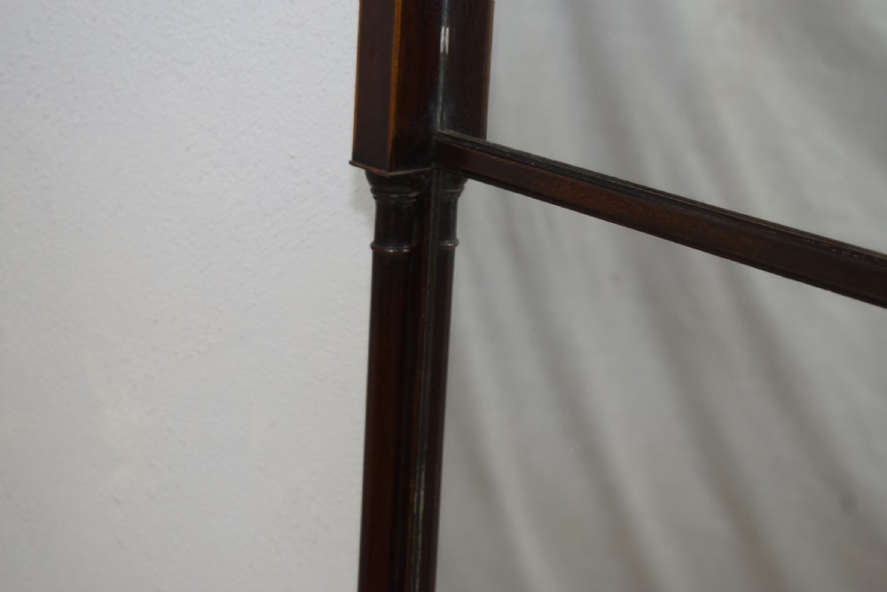 Regency Mahogany Pier Mirror View XII
