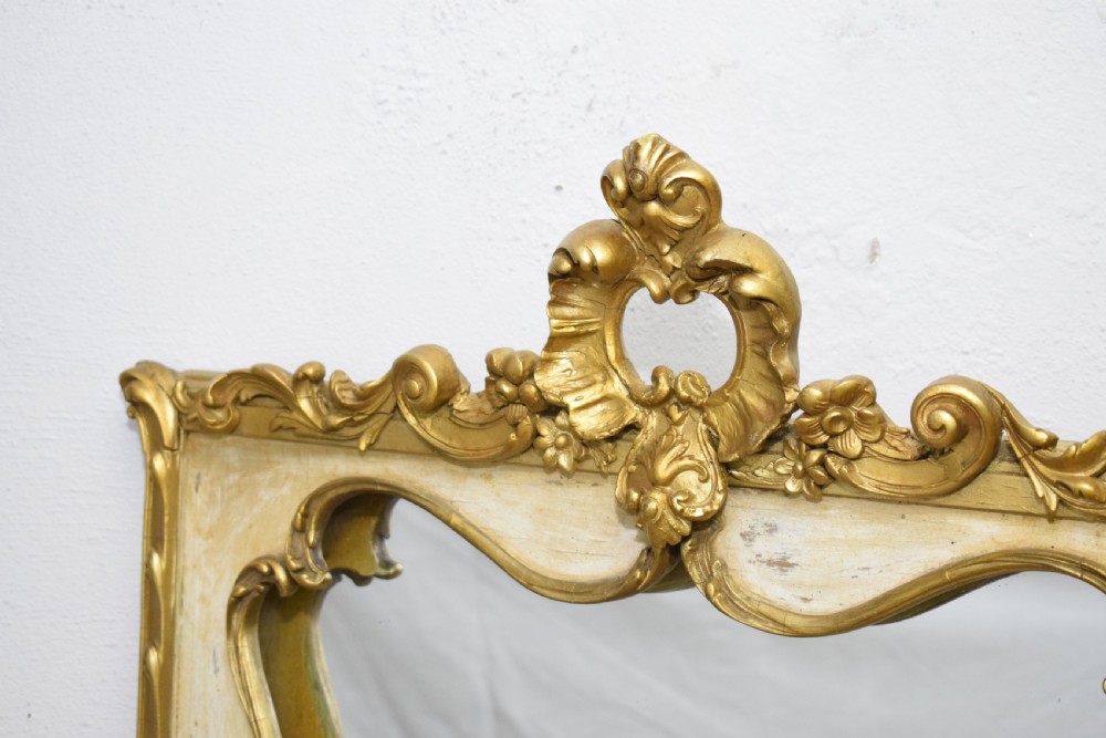 Antique French Giltwood Mirror View VIII