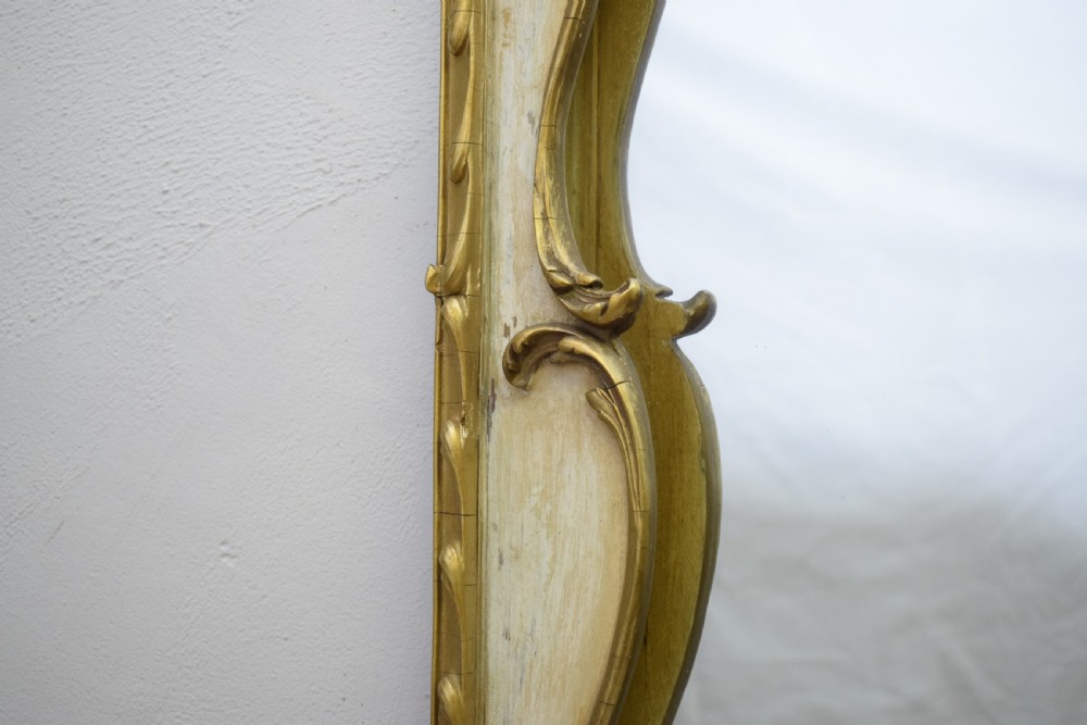 Antique French Giltwood Mirror View XIV