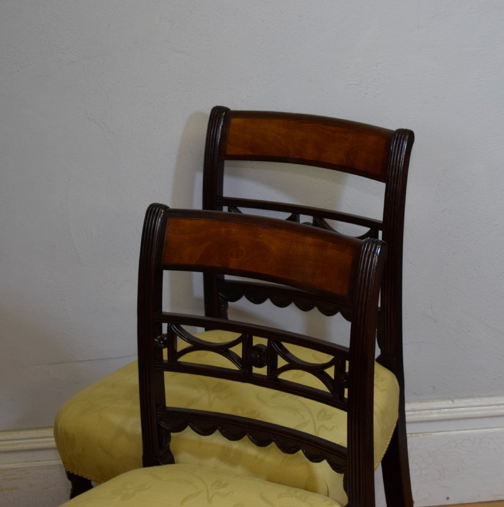 Pair of Regency Side Chairs View XVIII