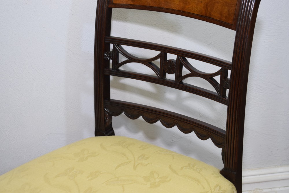 Pair of Regency Side Chairs View XXI