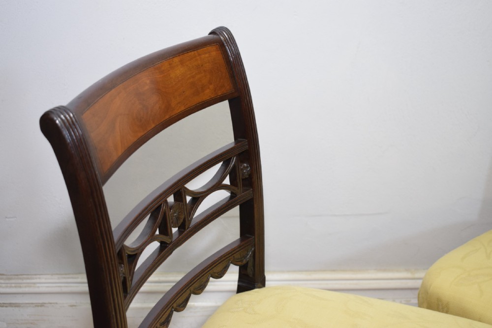 Pair of Regency Side Chairs View XXV