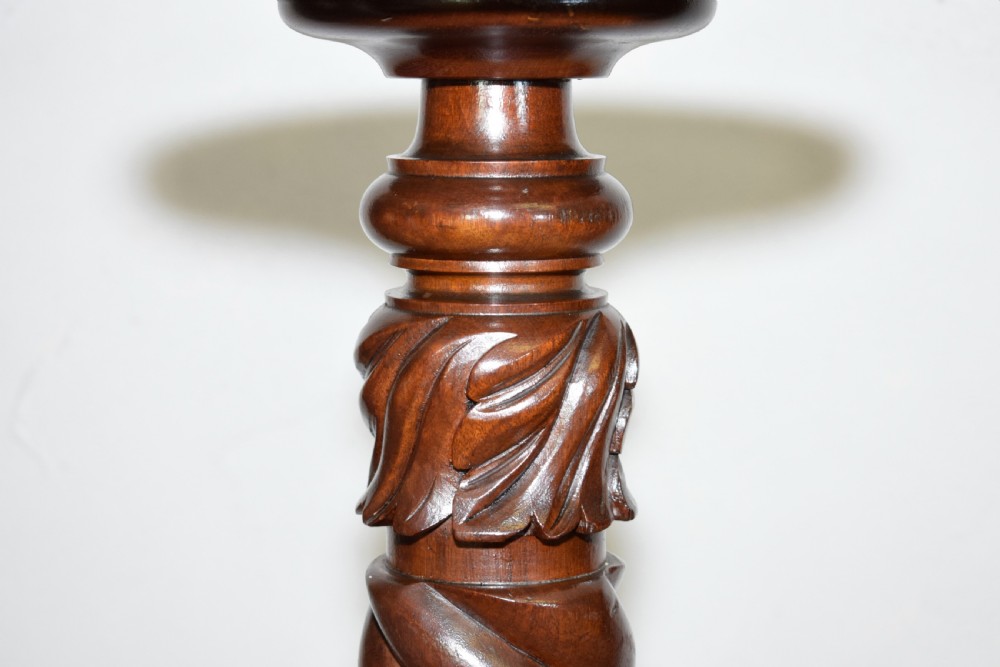 Mahogany Torchere / Jardiniere  View X