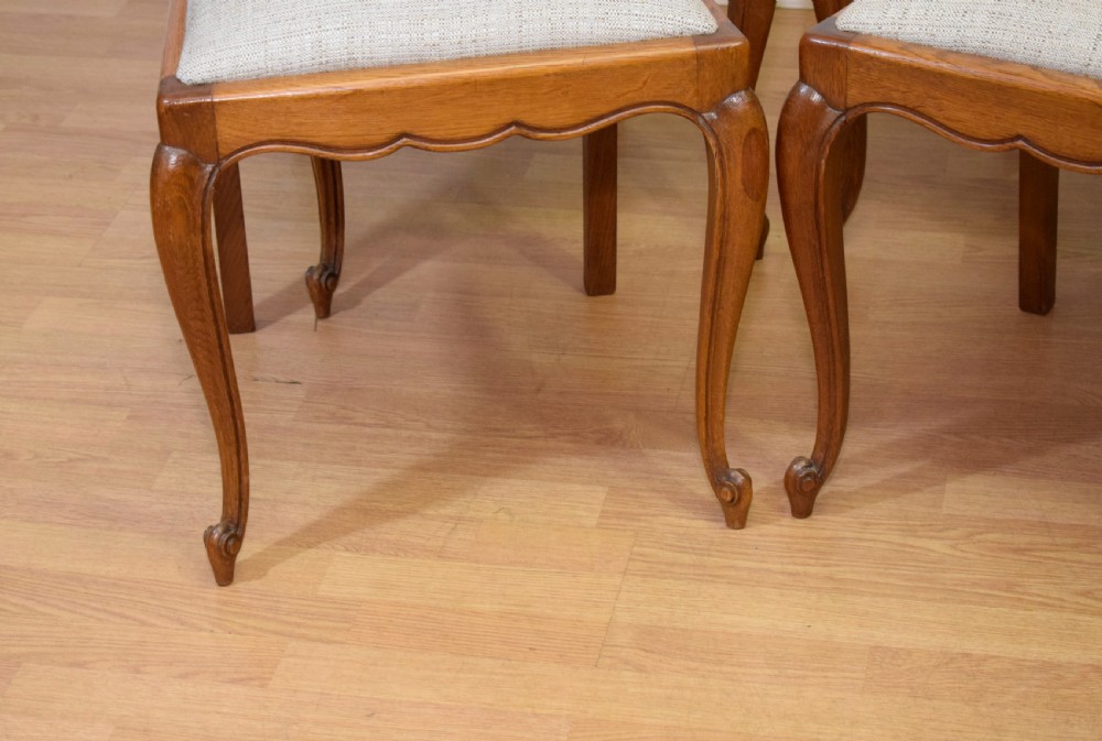  Early 20th Century set of 4 French Dining Chairs View V