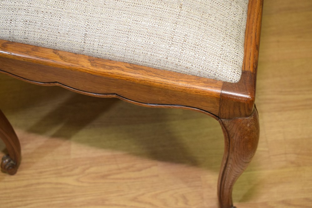  Early 20th Century set of 4 French Dining Chairs View IX