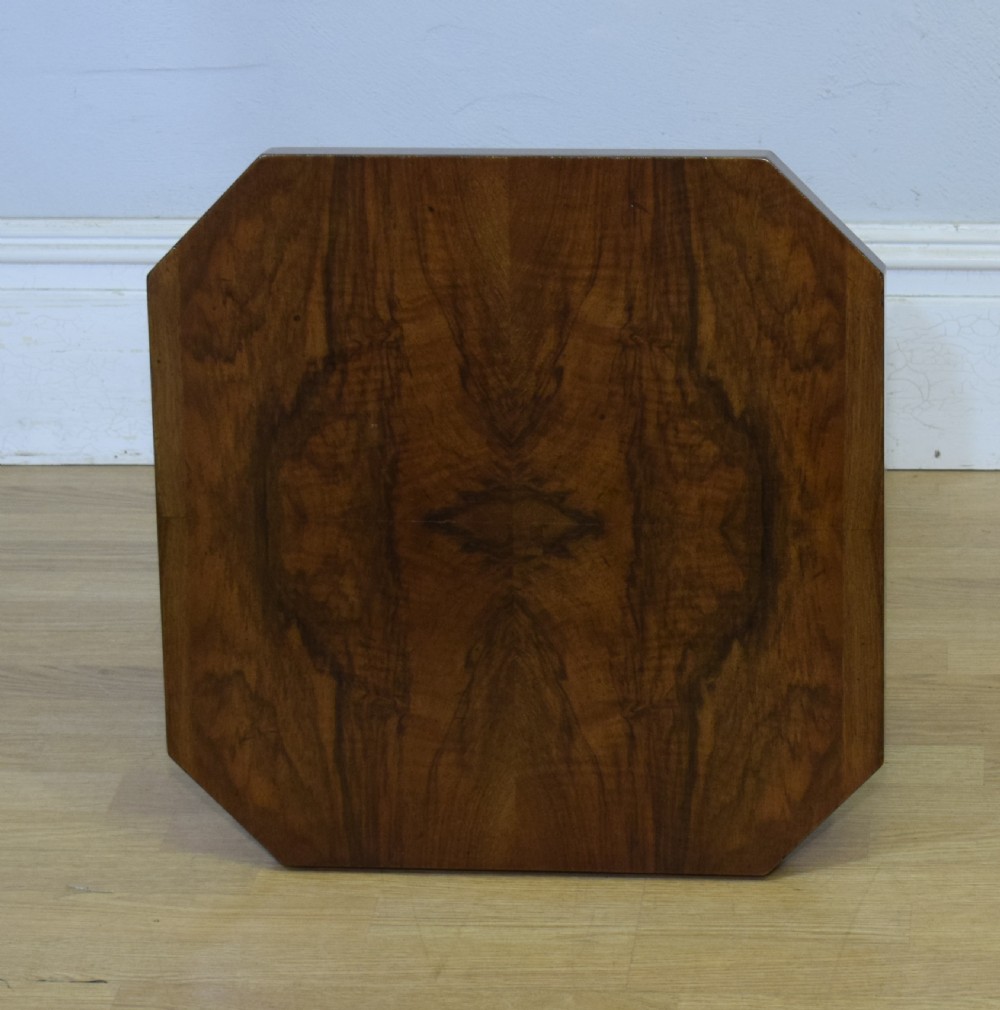 Art Deco Walnut Lamp Table View XVI
