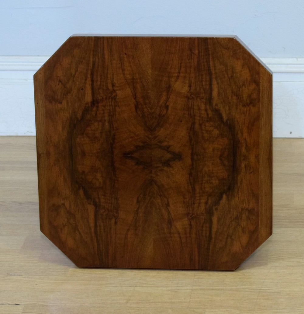 Art Deco Walnut Lamp Table View XVII