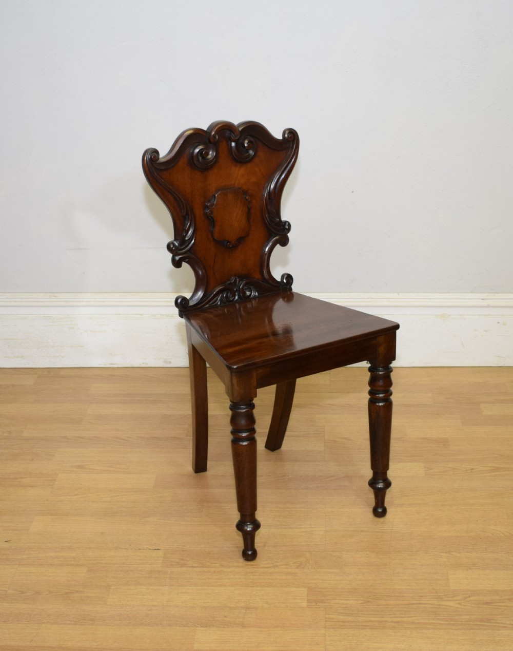 Regency Hall Chair in Mahogany View II