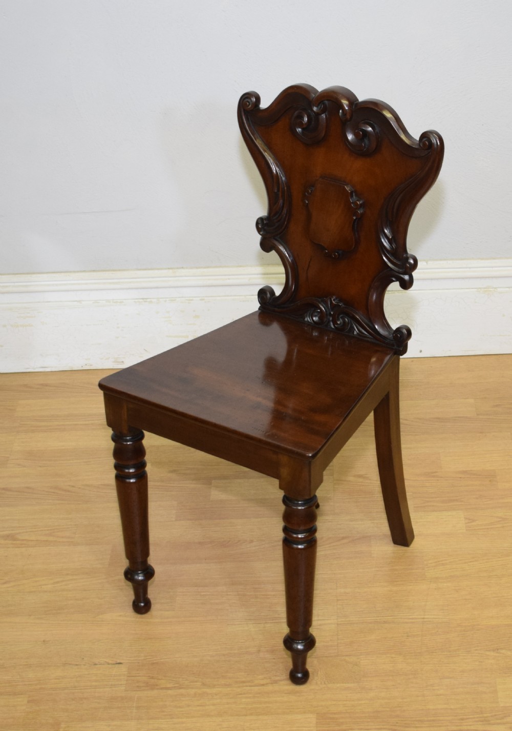 Regency Hall Chair in Mahogany View IX