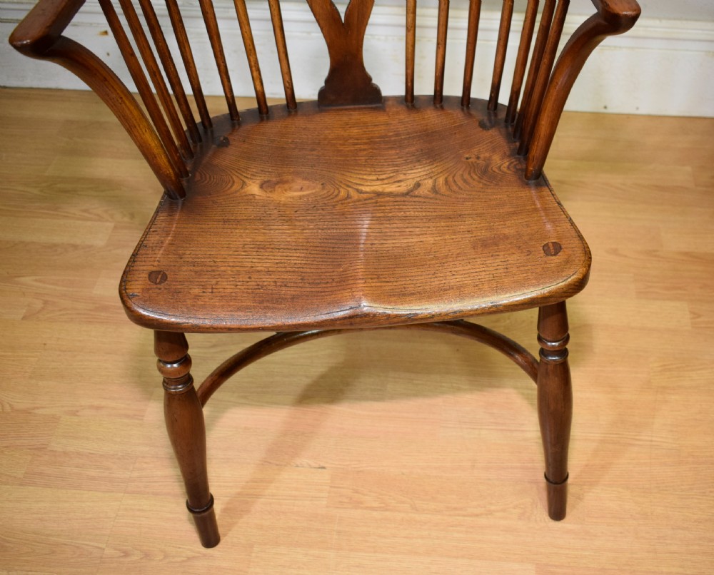 Antique Windsor Arm Chair View VI