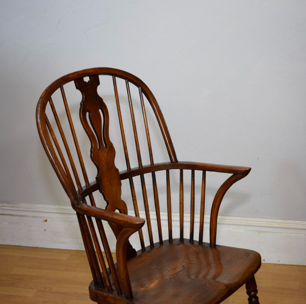 Antique Windsor Arm Chair View XI