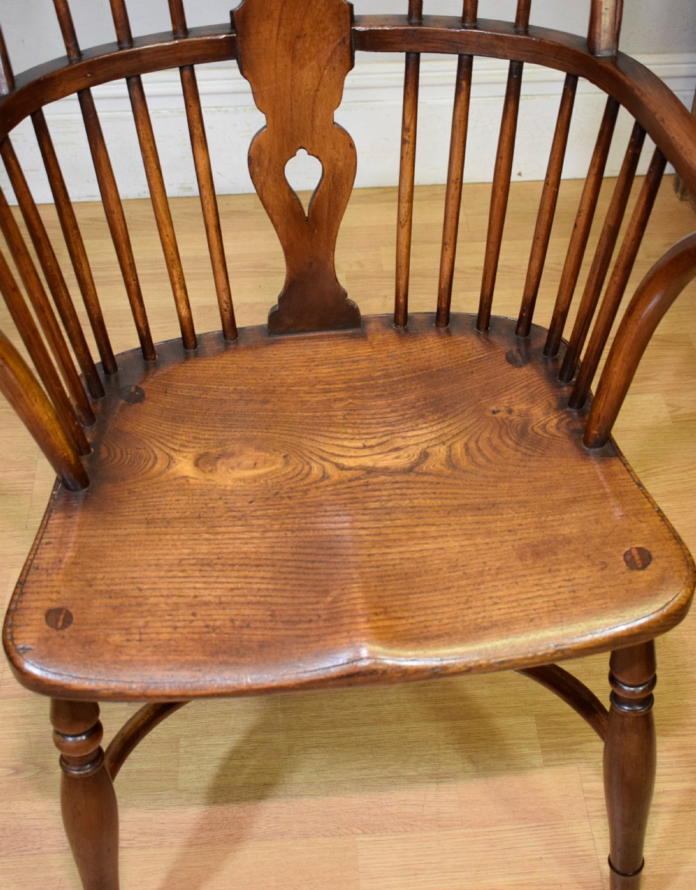 Antique Windsor Arm Chair View XV