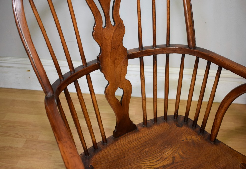 Antique Windsor Arm Chair View XVI