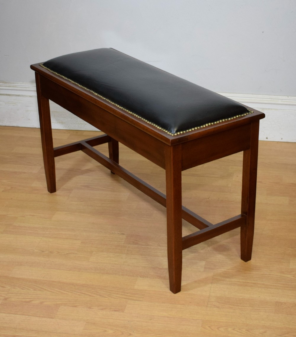 Victorian Duet Piano Stool View IV