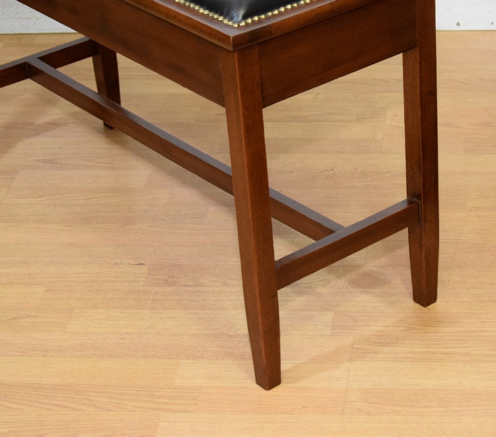 Victorian Duet Piano Stool View V