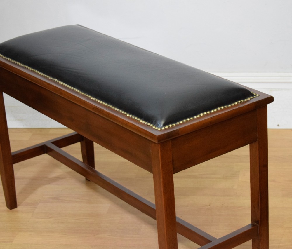 Victorian Duet Piano Stool View VI