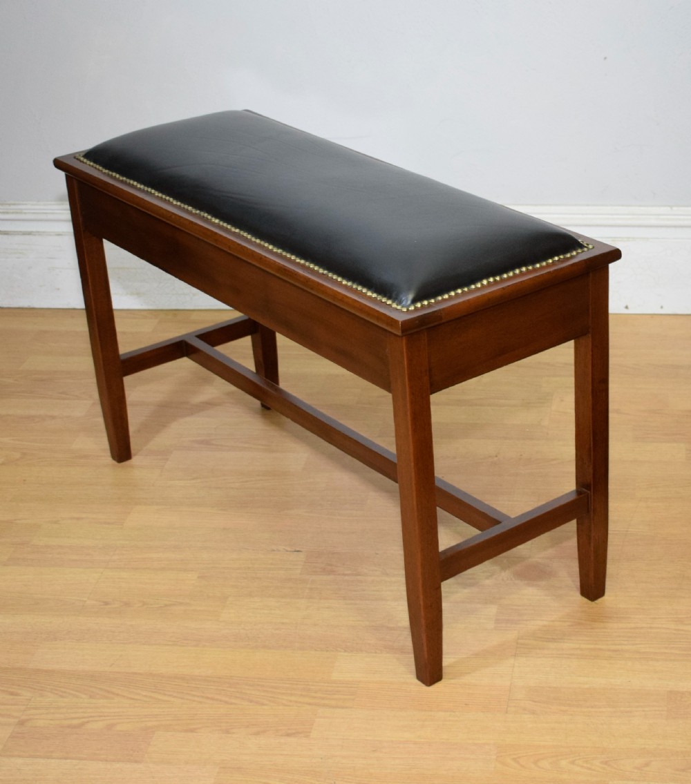 Victorian Duet Piano Stool View VII