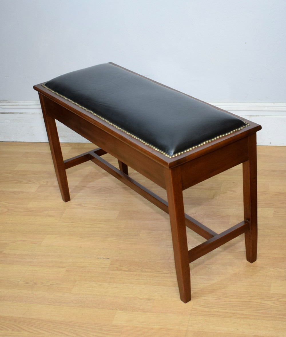 Victorian Duet Piano Stool View XI