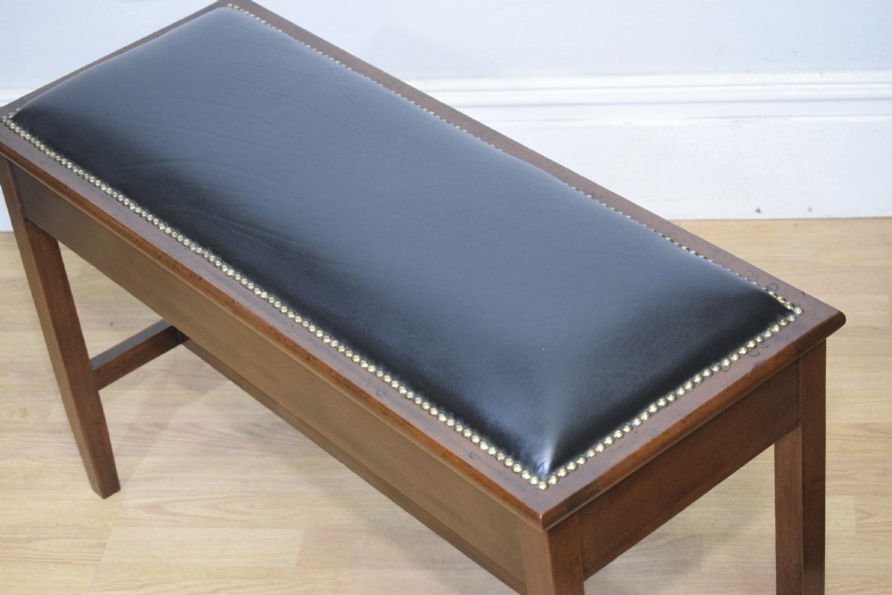 Victorian Duet Piano Stool View XIV
