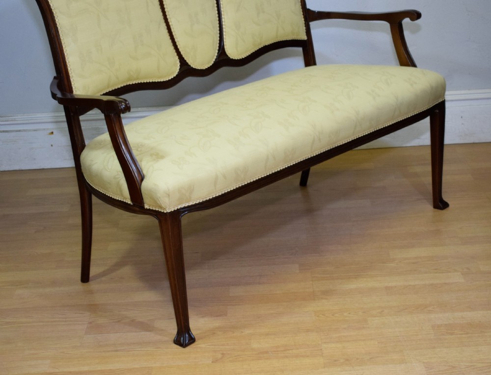 Victorian Couch, Settee Art Nouveau View XI