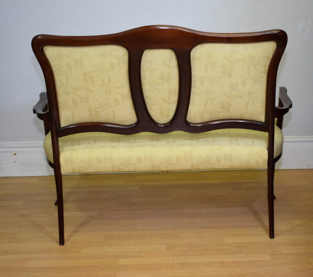 Victorian Couch, Settee Art Nouveau View XX