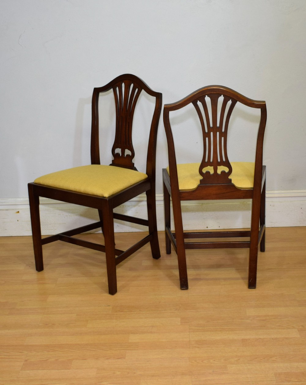  Set of 4 Mahogany Dining Chairs View XII