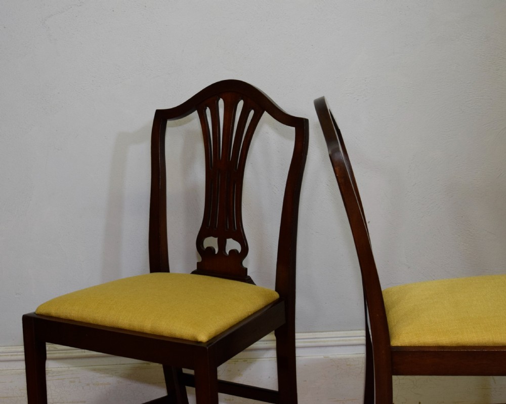  Set of 4 Mahogany Dining Chairs View XVI