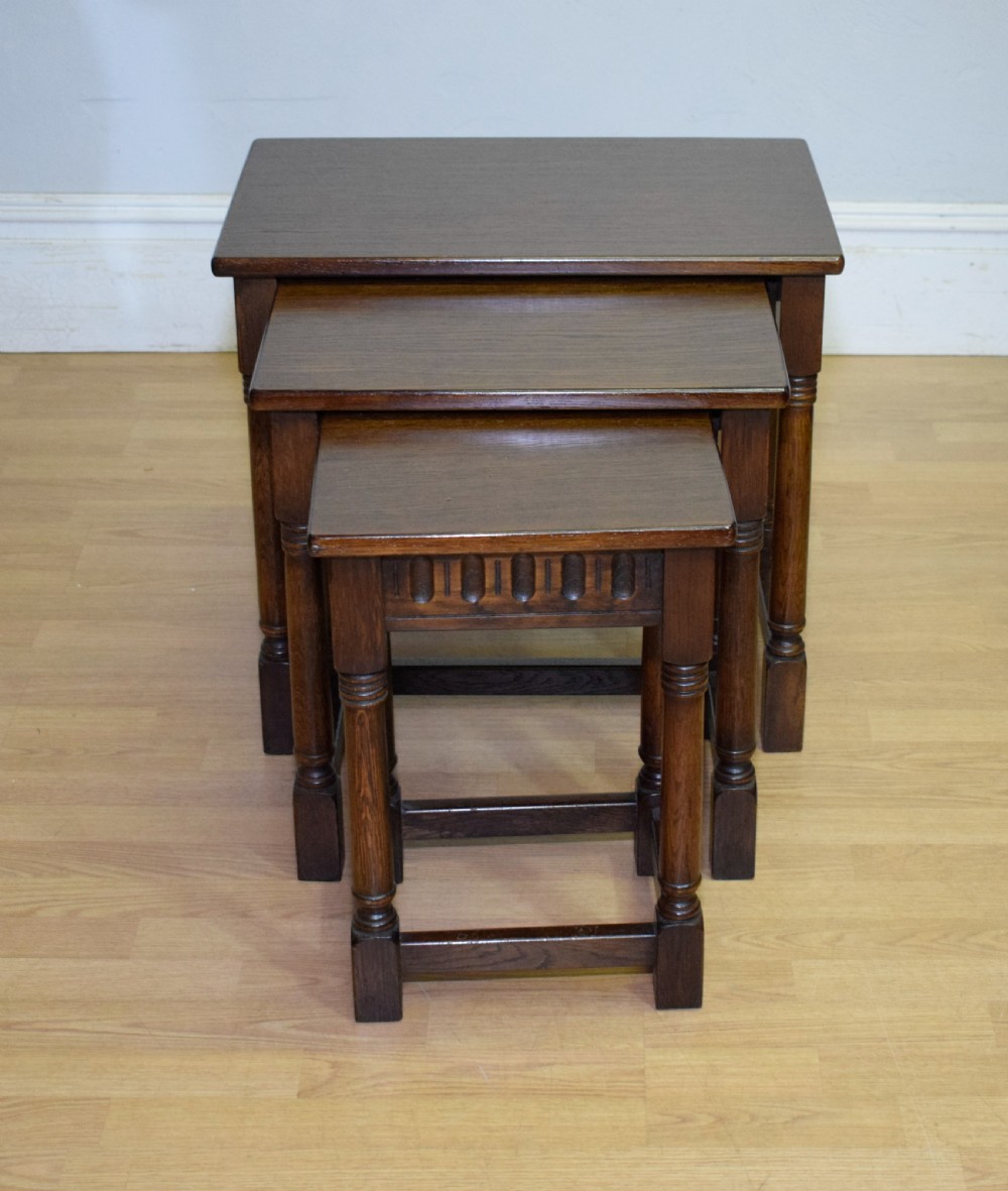 Early 20th Century 3 Table Nest