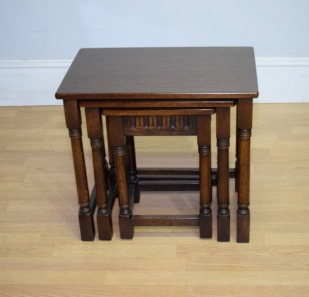 Early 20th Century 3 Table Nest View III