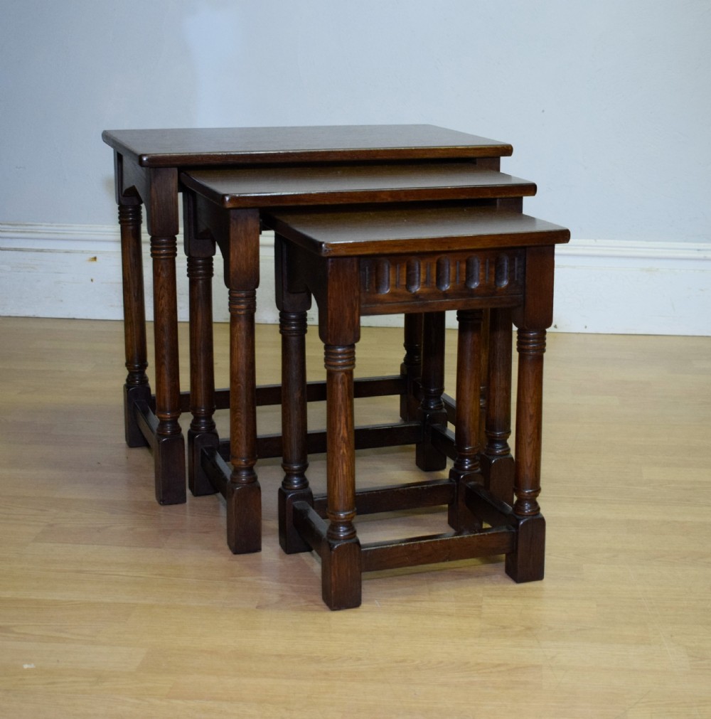 Early 20th Century 3 Table Nest View VI