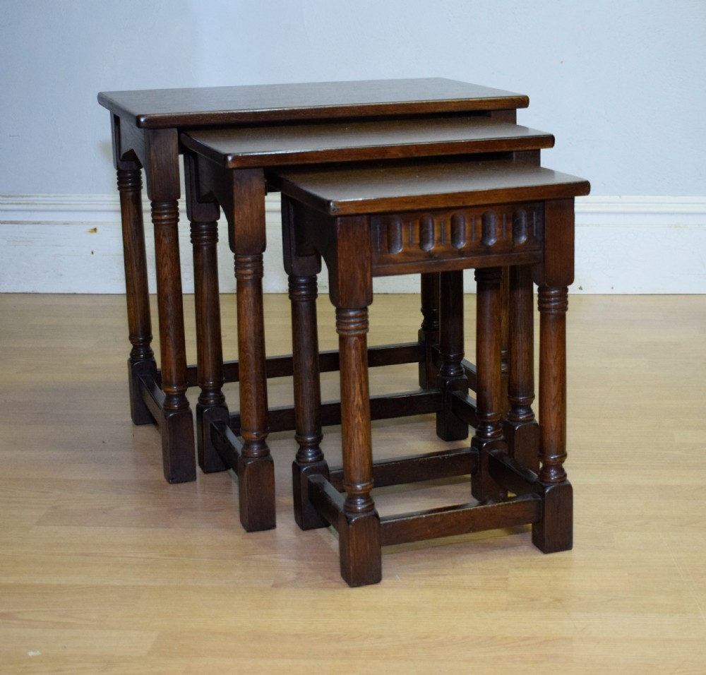 Early 20th Century 3 Table Nest View VII
