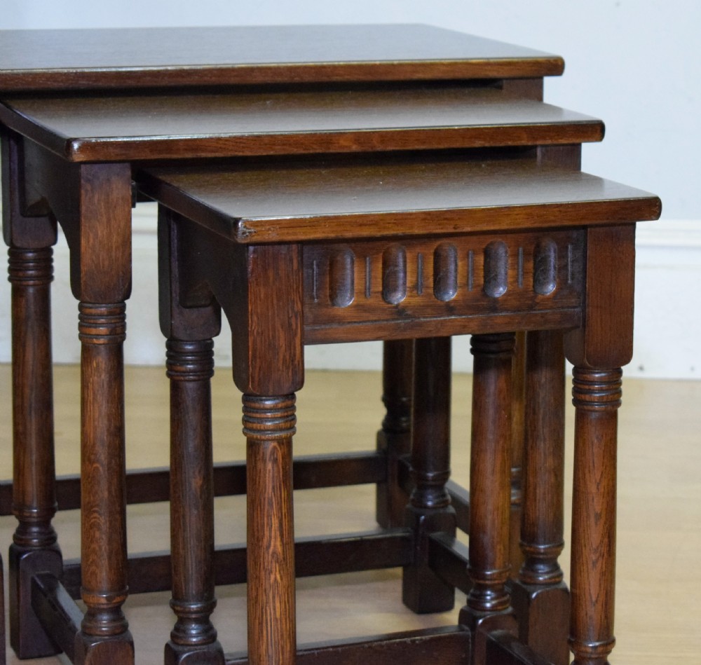 Early 20th Century 3 Table Nest View VIII