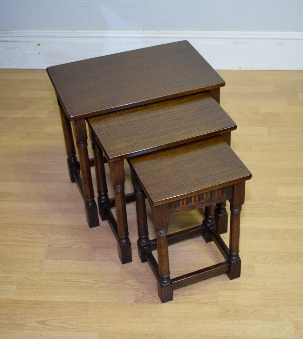 Early 20th Century 3 Table Nest View IX
