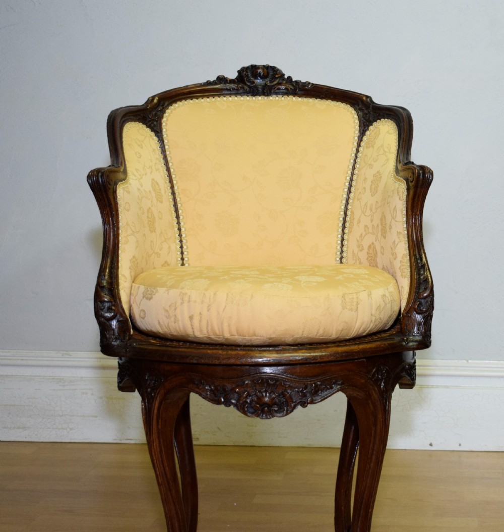 French Swivel Armchair View V