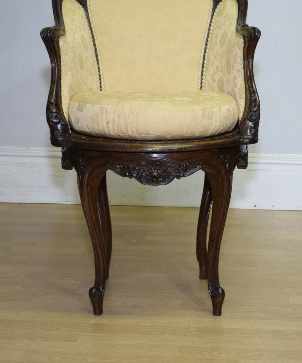 French Swivel Armchair View VI