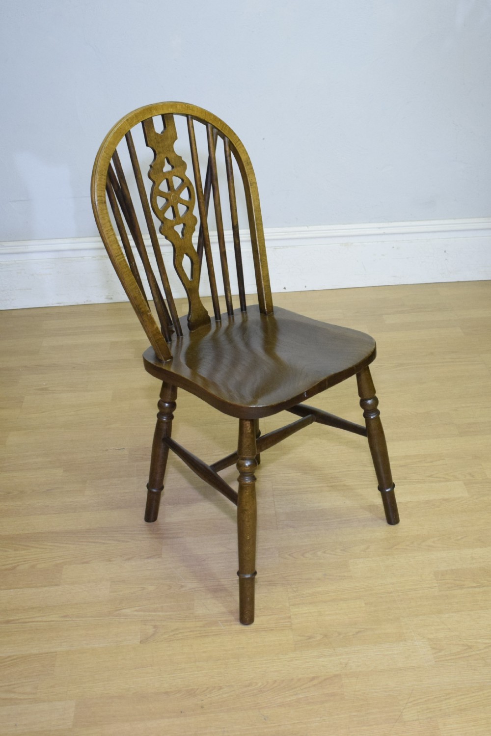 Early 20th Century Wheel Back Chair View II