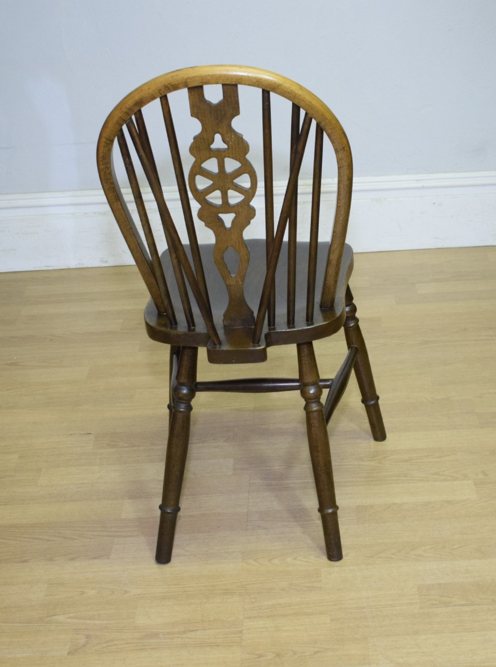 Early 20th Century Wheel Back Chair View XII