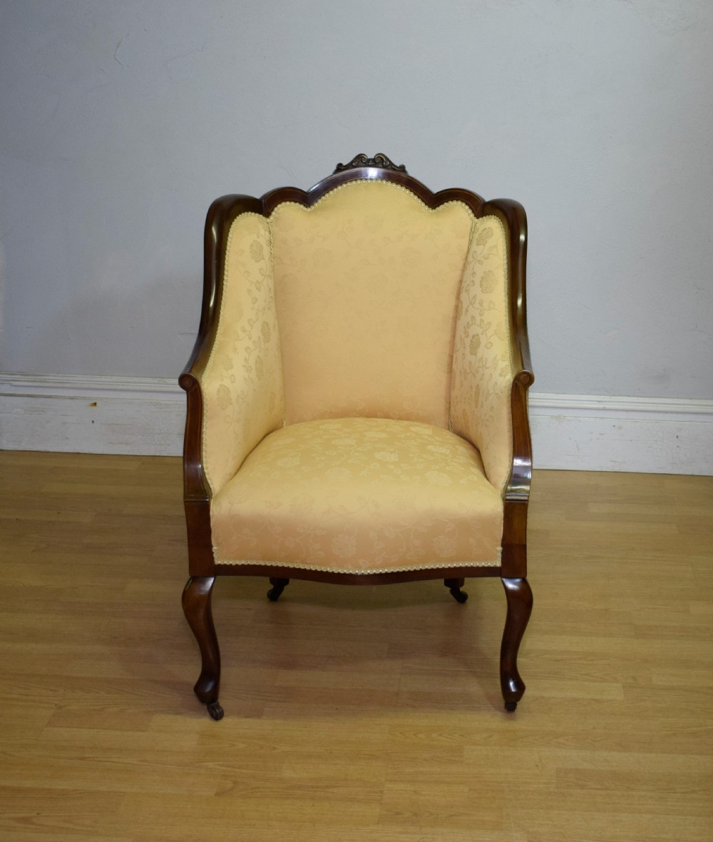 Antique Victorian Armchair View V