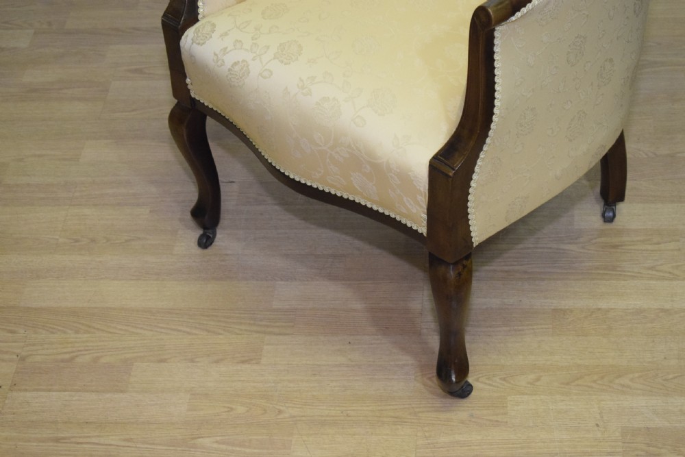 Antique Victorian Armchair View IX